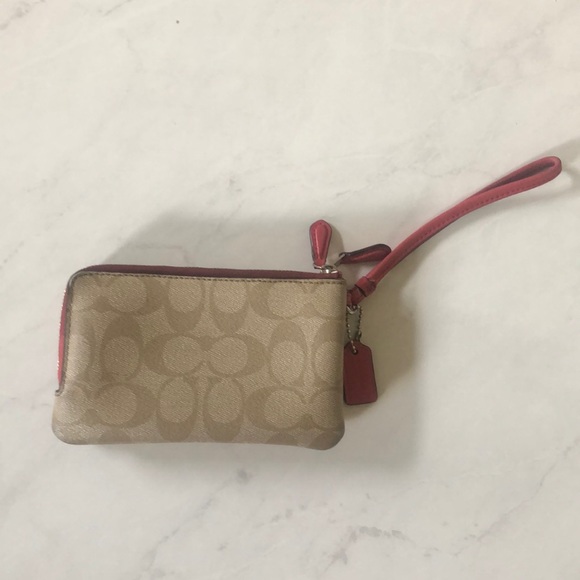 Coach double zip wallet - Picture 2 of 7